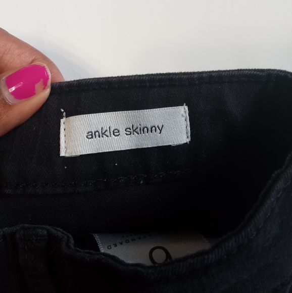 Social Standard By Sanctuary Black Camo Ankle Skinny Jeans NWT mid Rise - Picture 4 of 8